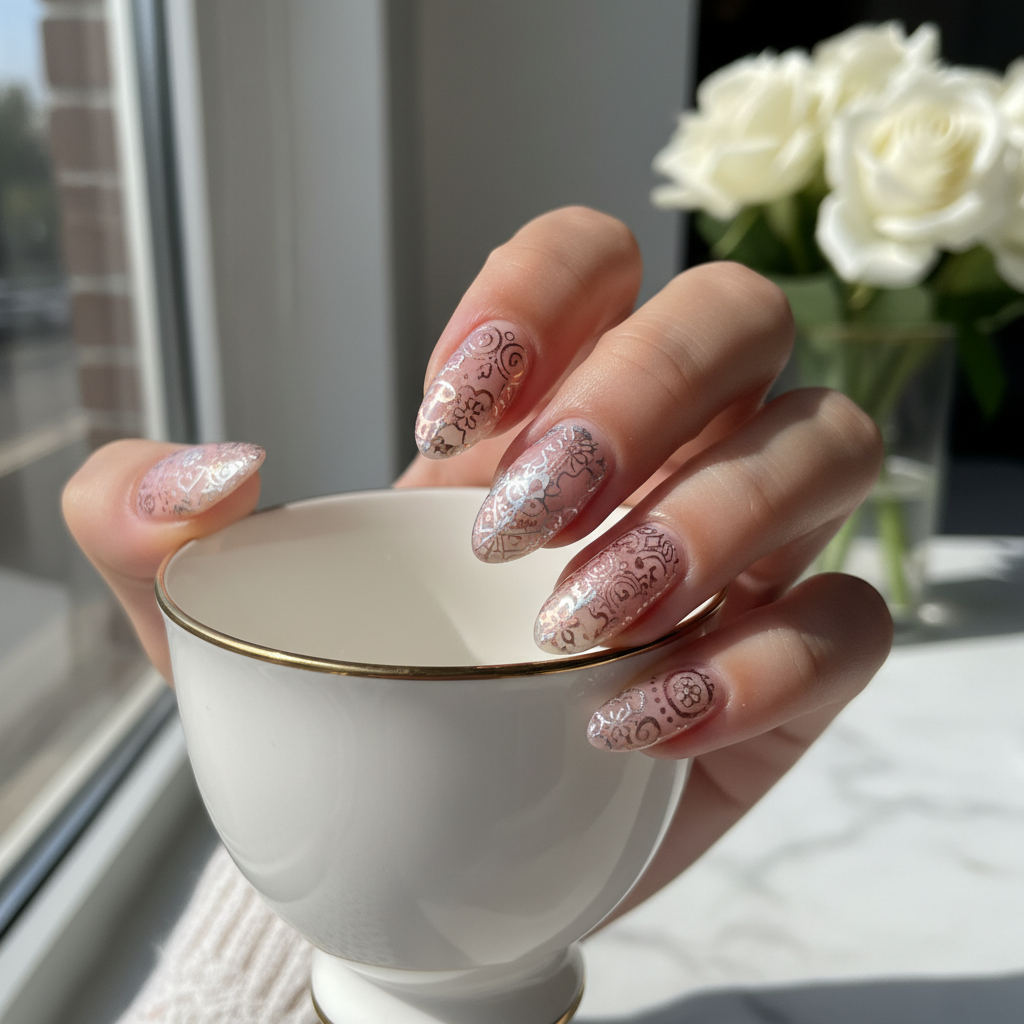 Stunning Photo-real Salon Stamping Nails