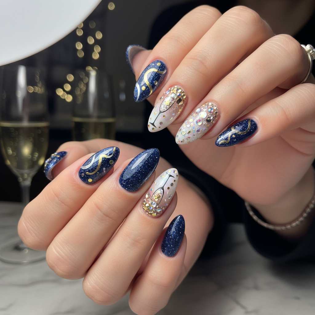 Photo-real Salon Party Nails