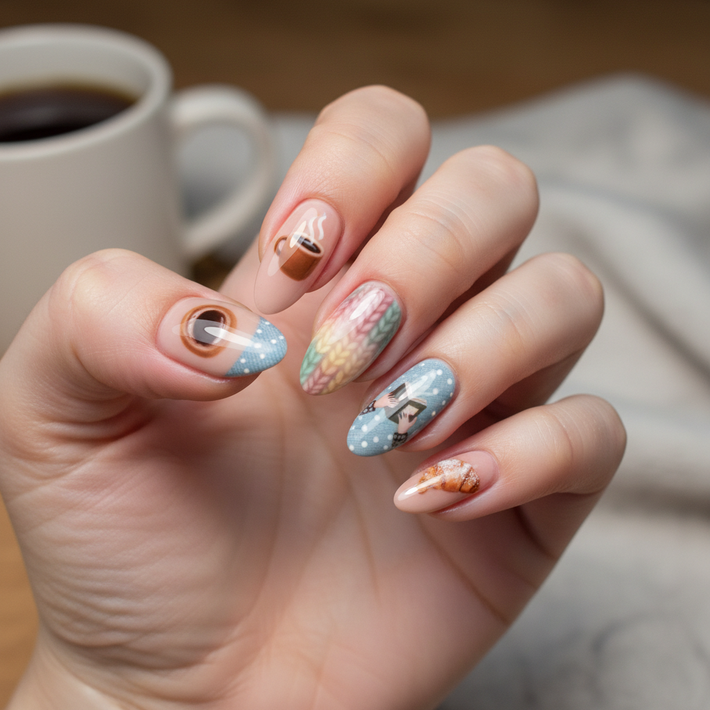 Stunning Photo-real Salon Casual Nails