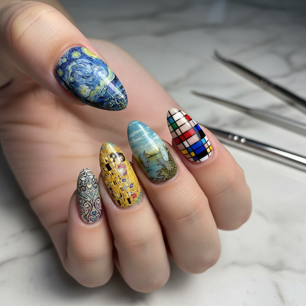Stunning Photo-real Salon Detailing Nails