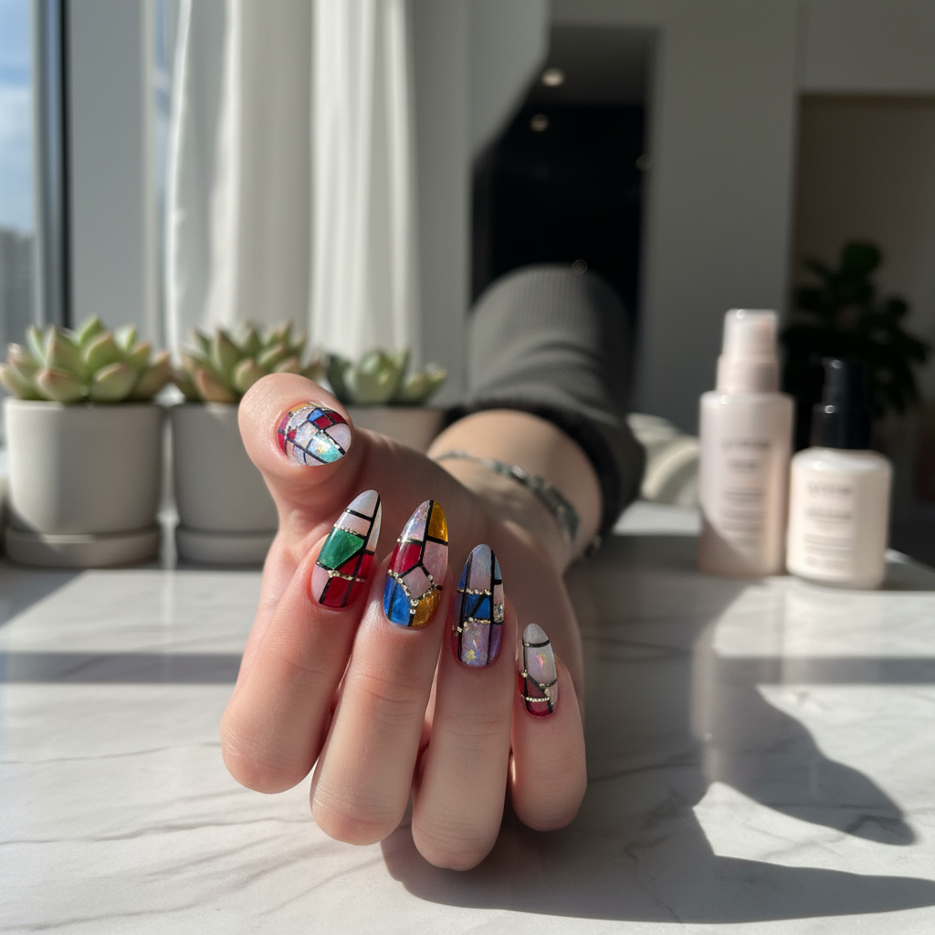 Beautiful Photo-real Salon Detailing Nails