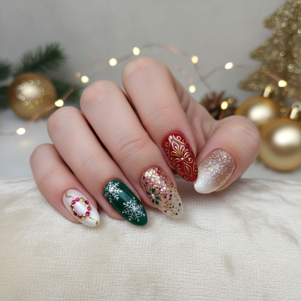 Photo-real Salon Holiday Nails