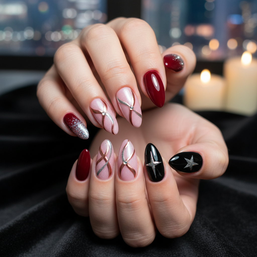 Photo-real Salon Date Night Nails