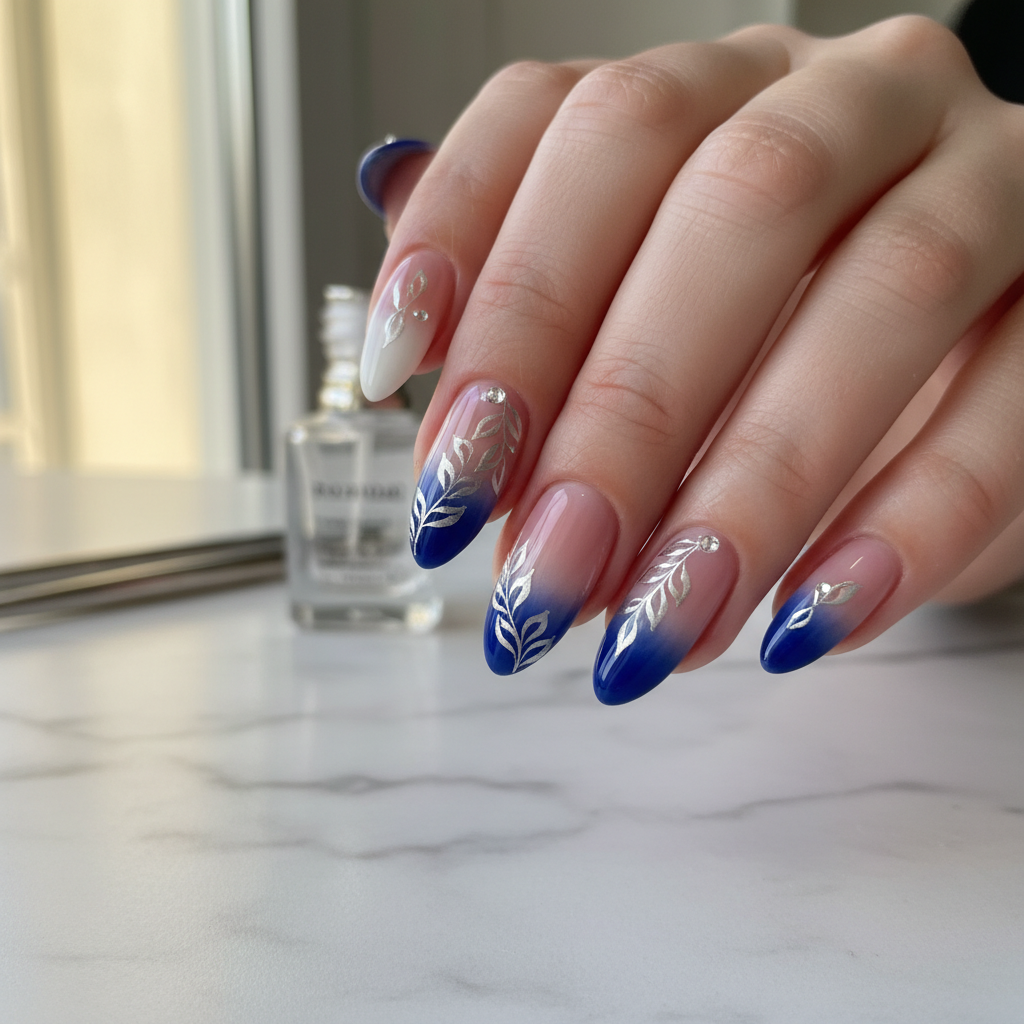 Photo-real Salon Gradient Nails Gradient nail art