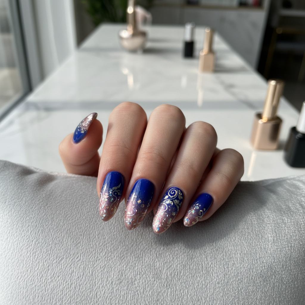 Sophisticated Photo-real Salon Gradient Nails Gradient nail art
