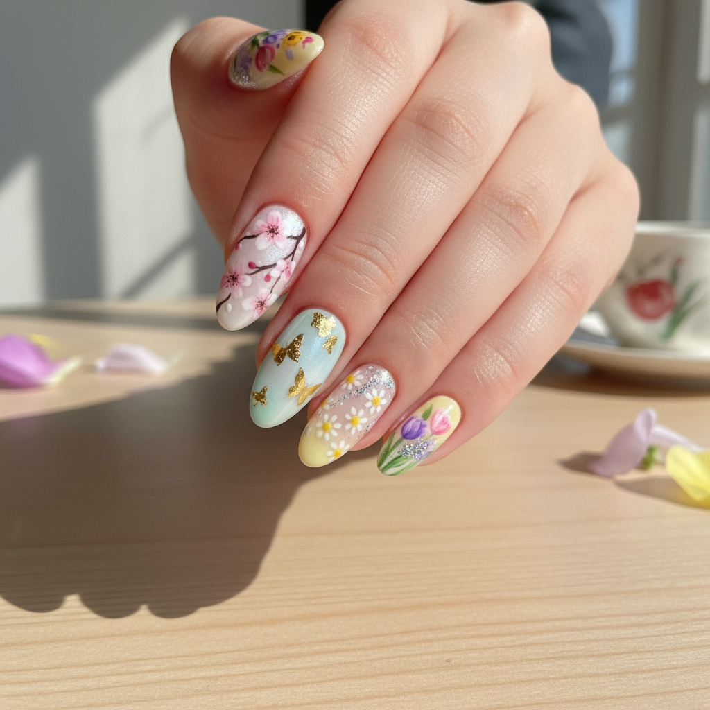 Photo-real Salon Spring Nails