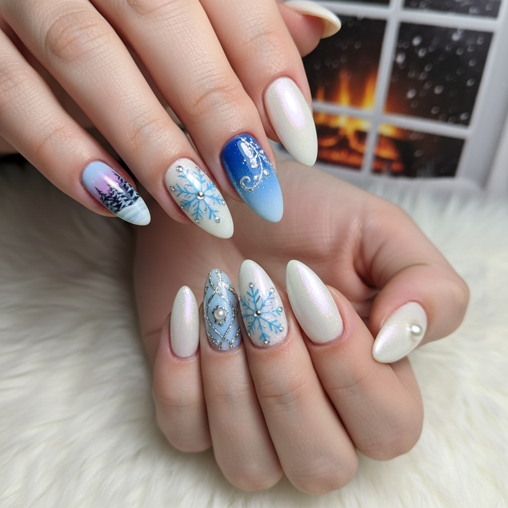 Photo-real Salon Winter Nails