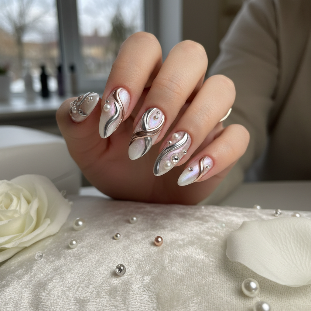 Gorgeous Photo-real Salon 3D Nails 3D nail art