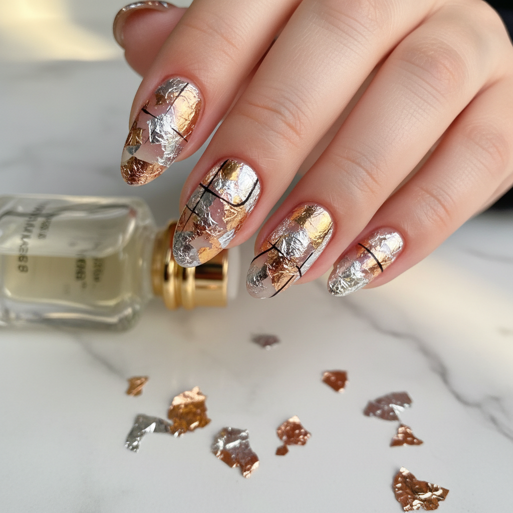 Photo-real Salon Foil Nails