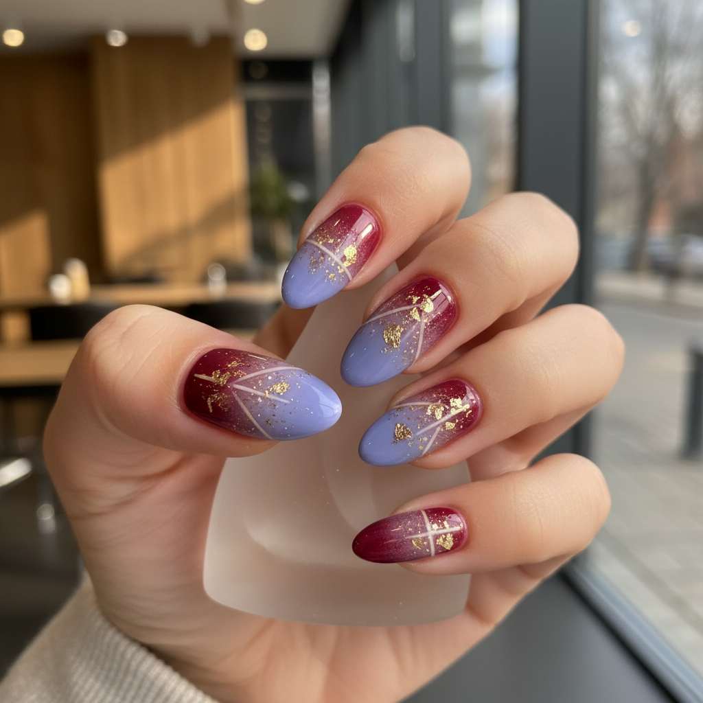 Sophisticated Photo-real Salon Thermal Nails