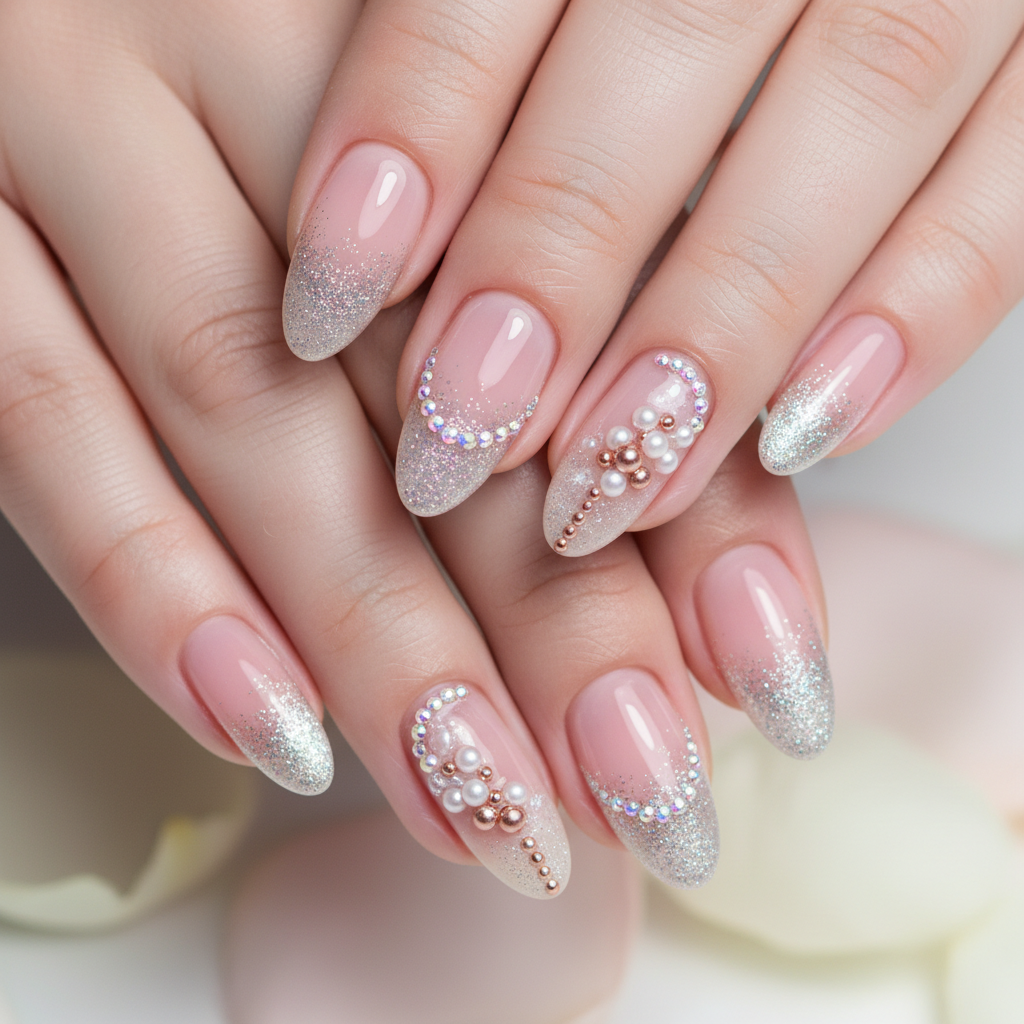 Photo-real Salon Bridesmaid Nails