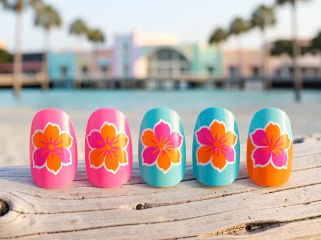 Nail art inspired by Altamonte Springs, Florida