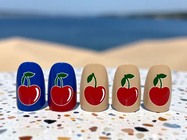 Nail art inspired by Adrian, Michigan