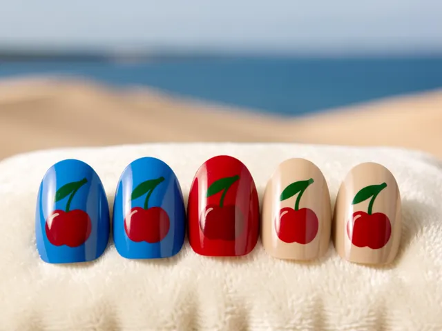 Nail art inspired by Sterling Heights, Michigan