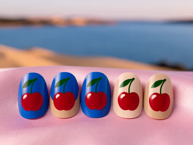 Nail art inspired by Troy, Michigan