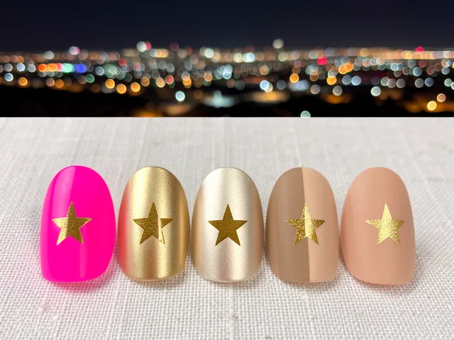 Nail art inspired by Henderson, Nevada