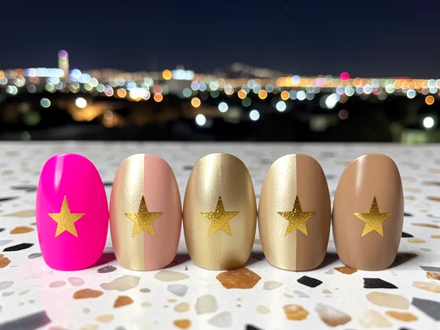 Nail art inspired by North Las Vegas, Nevada