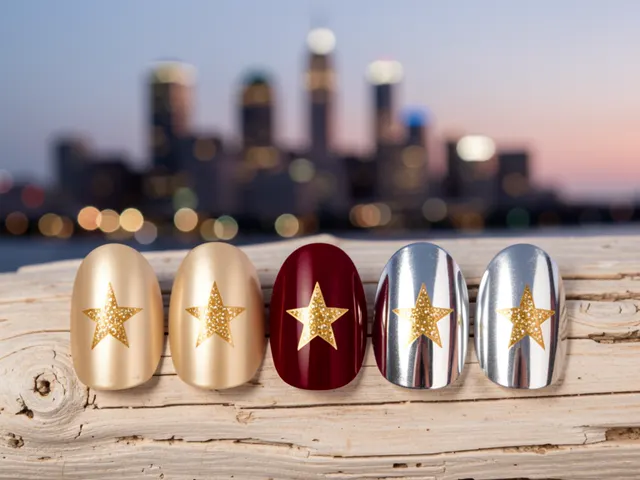 Nail art inspired by Albany, New York
