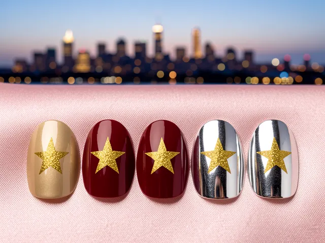 Nail art inspired by Amsterdam, New York