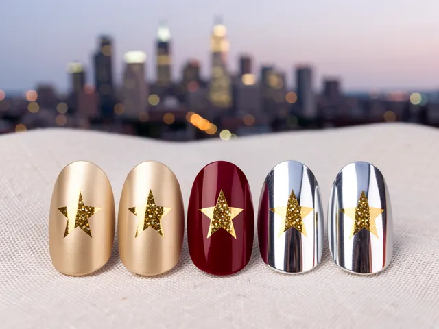 Nail art inspired by Bronx, New York