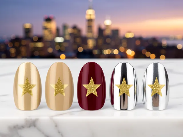 Nail art inspired by Buffalo, New York