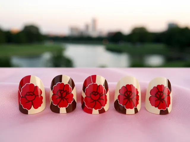 Nail art inspired by Toledo, Ohio